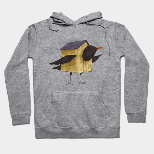 Birdhouse Hoodie by jurjenbertens